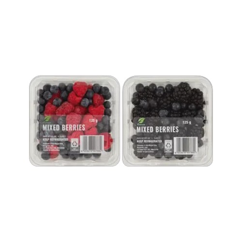 mixed berries 125g type may vary