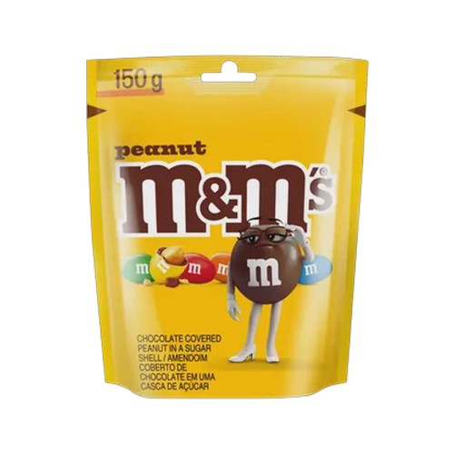 m&ms peanut chocolate candies 150g