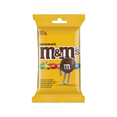 m&ms peanut chocolate candies 82g