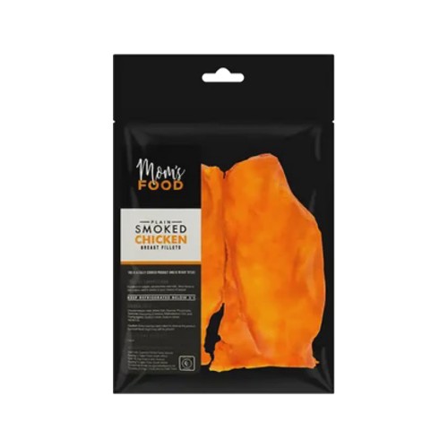 moms food plain smoked chicken breast fillets 100g - 300g