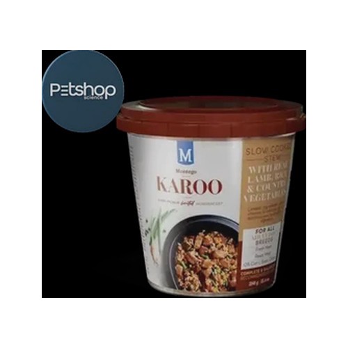 Montego Karoo Lamb Wet Dog Food Tub 380g