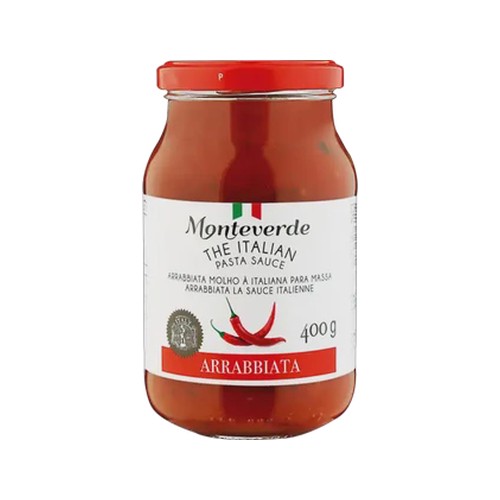 monteverde arrabbiata pasta sauce 400g