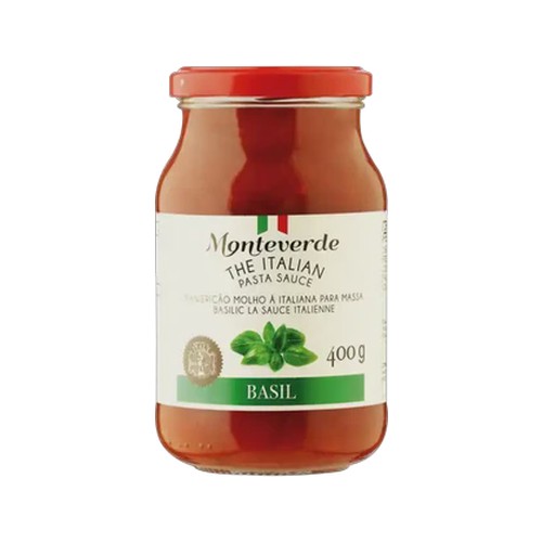 monteverde basil pasta sauce 400g