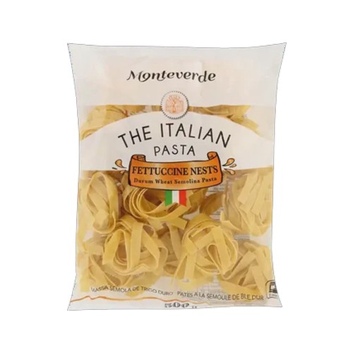 monteverde fettuccine nest pasta 500g