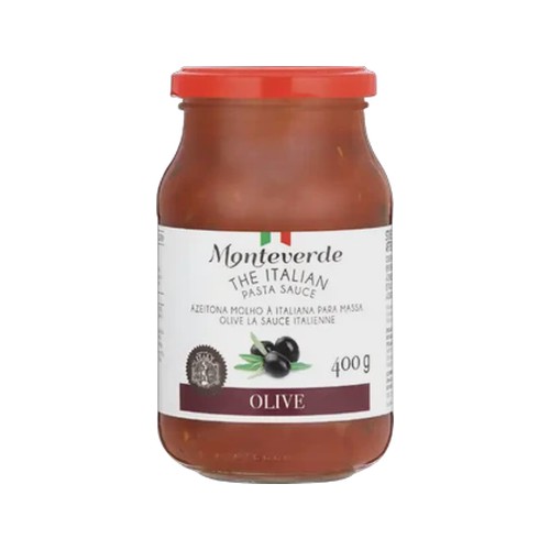monteverde olives with pasta sauce 400g