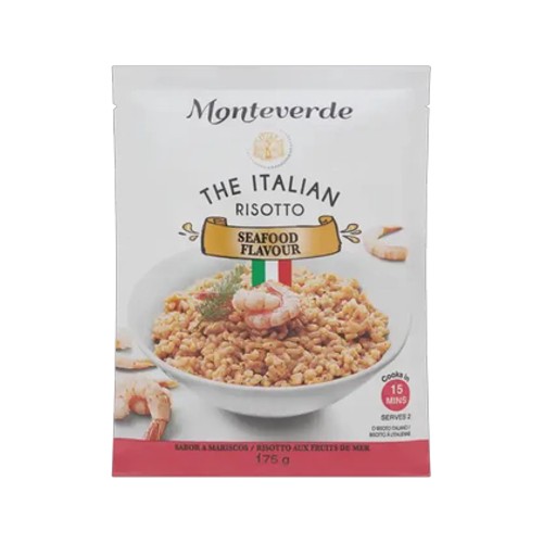 monteverde the italian seafood flavoured risotto 175g