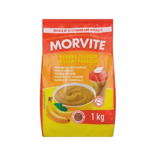 Morvite Banana Flavour Instant Porridge 1kg
