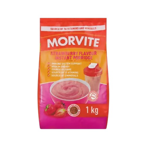 Morvite Strawberry Flavour Instant Porridge 1kg