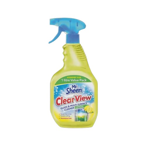 mr sheen lemon clearview window cleaner 1l