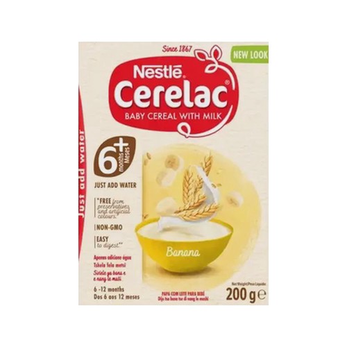 Nestlé Cerelac Banana Baby Cereal with Milk 200g