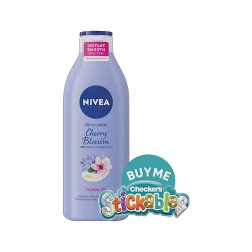 nivea cherry blossom & jojoba oil in lotion 400ml