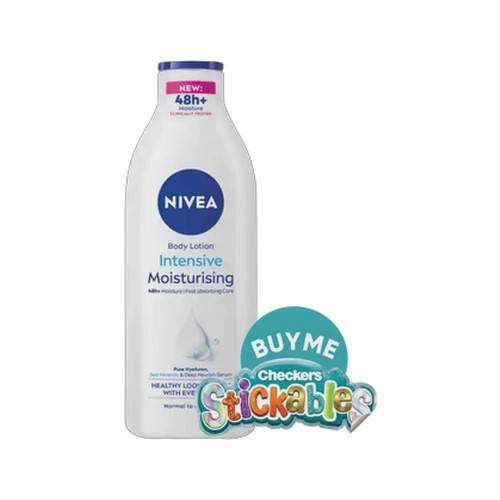 nivea intensive moisturising body lotion 400ml