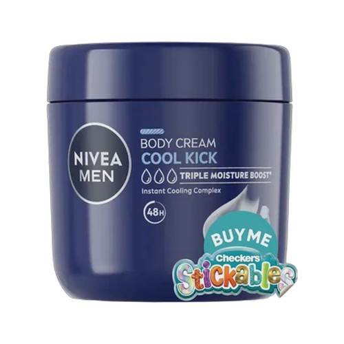 nivea men cool kick body cream 400ml