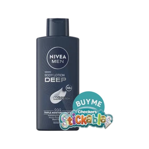 nivea men deep body lotion 400ml