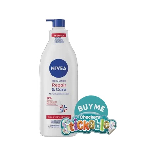 nivea repair & care body lotion 400ml