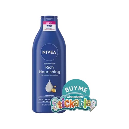 nivea rich nourishing body lotion 400ml