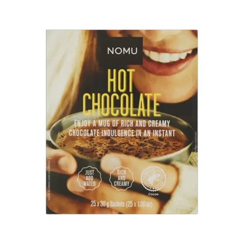 Nomu Hot Chocolate 25 x 30g