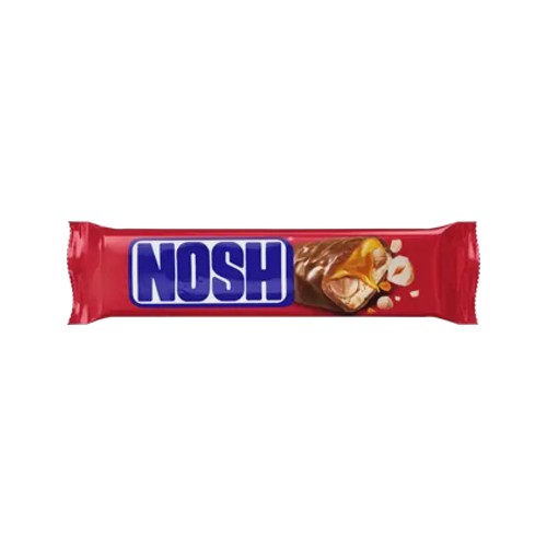 Nosh Hazelnut Nougat & Caramel Chocolate Bar 56g