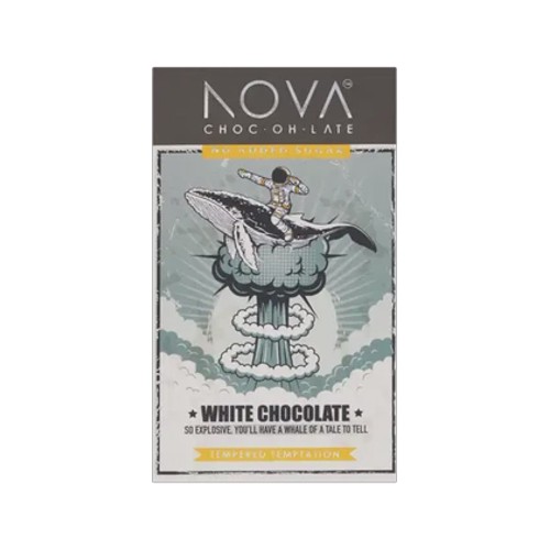 Nova Chocolate White Choc Slab Milk 100g