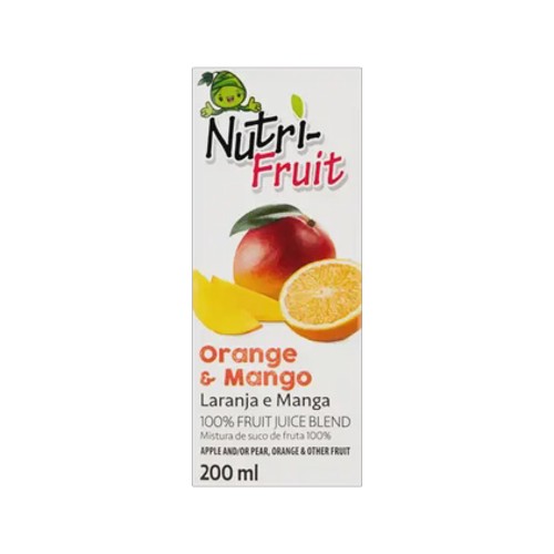 Nutri-Fruit Orange & Mango 100 Fruit Juice Blend 200ml