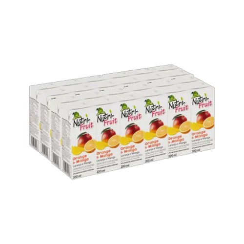 Nutri-Fruit Orange & Mango 100 Fruit Juice Blend 24 x 200ml