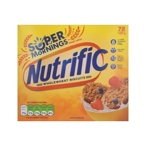 Nutrific Wholewheat Biscuit Cereal 1.35kg