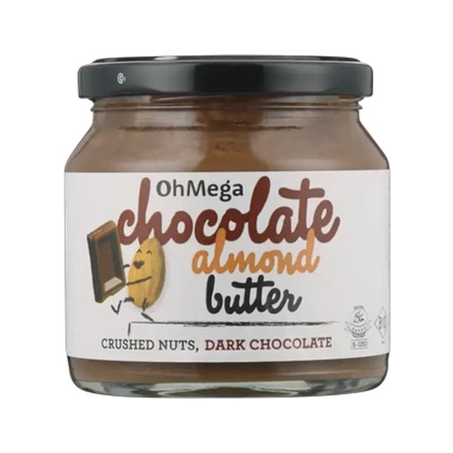 ohmega chocolate almond butter 250g