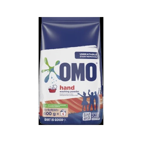 Omo Hand Washing Powder Detergent 600g