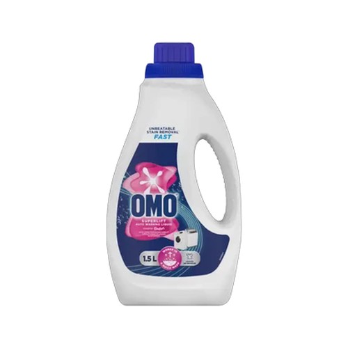 omo superlift auto washing liquid with touch of comfort 15l