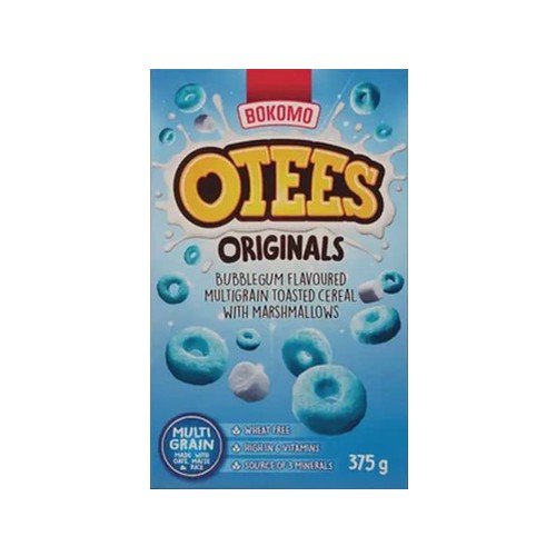 OTEES Original Bubblegum Flavoured Cereal With Marshmallows 375g