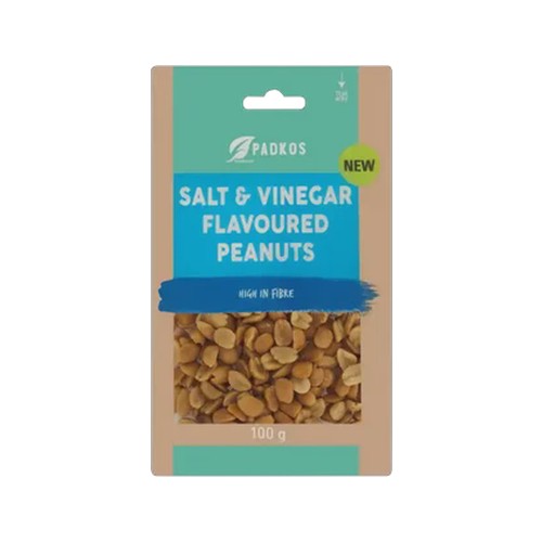 padkos salt & vinegar flavoured peanuts 100g