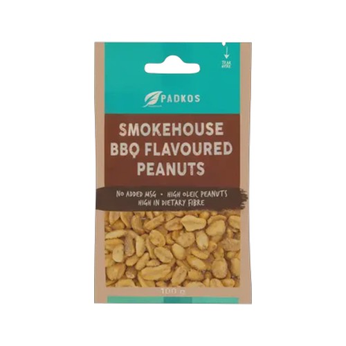 padkos smokehouse bbq flavoured peanuts 100g