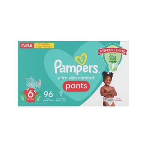 Pampers Pants Active Fit Size 6 16+kg Diapers 96 Pack