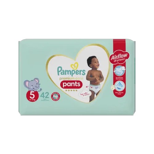 Pampers Premium Care Size 5 12-18kg Pants 40 Pack
