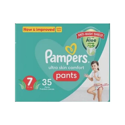 Pampers Size 7 17+kg Diaper Pants 35 Pack