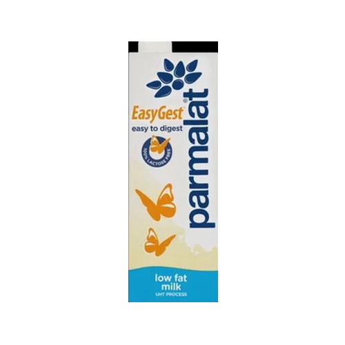parmalat easygest lactose free low fat milk 1l
