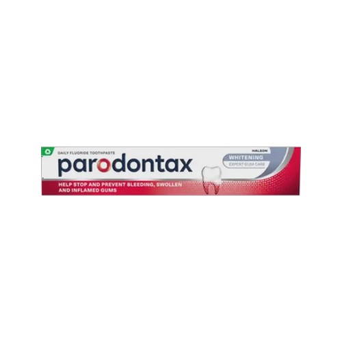 parodontax expert gum care whitening daily fluoride toothpaste 75ml