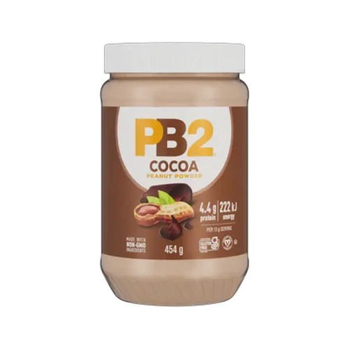 pb2 cocoa peanut powder 454g
