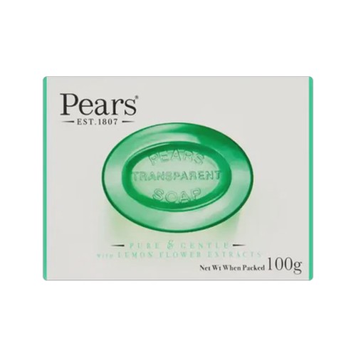 Pears Lemon Flower Extracts Transparent Soap 100g