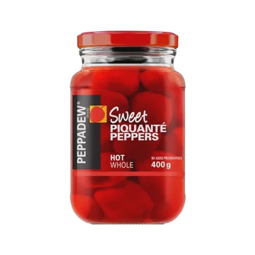peppadew hot piquante peppers 400g