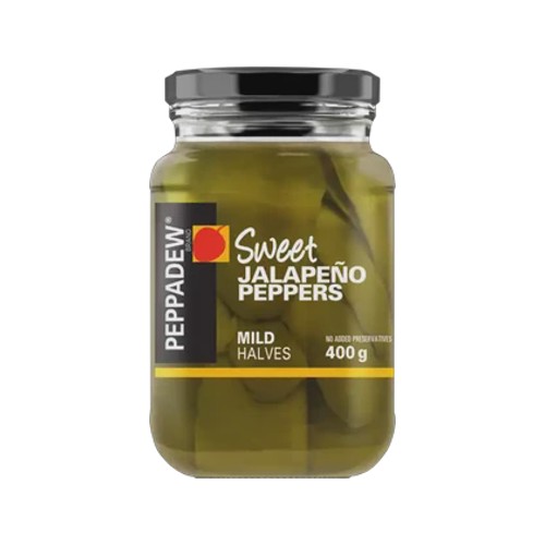peppadew mild sweet jalapeno pepper halves 400g
