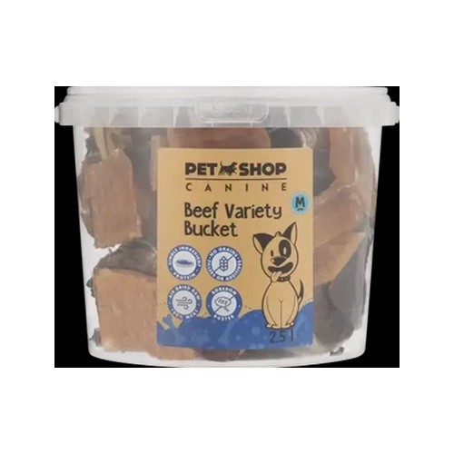 Petshop Beef Variety Bucket 2.5L