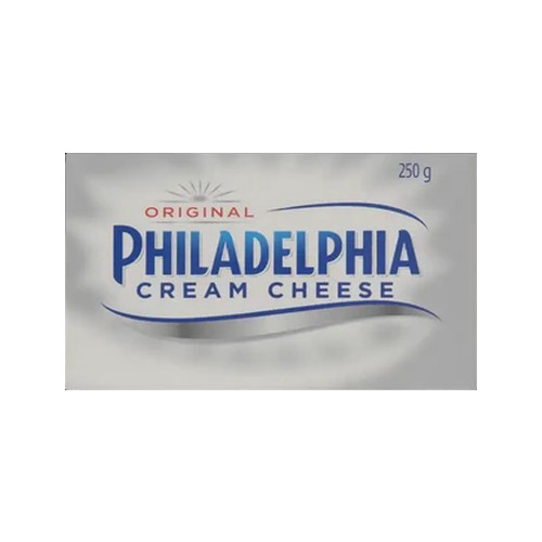 philadelphia original cream cheese 250g