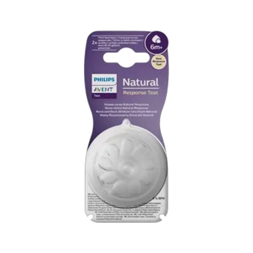 philips avent natural flow 6 teat 2-pack 6 months