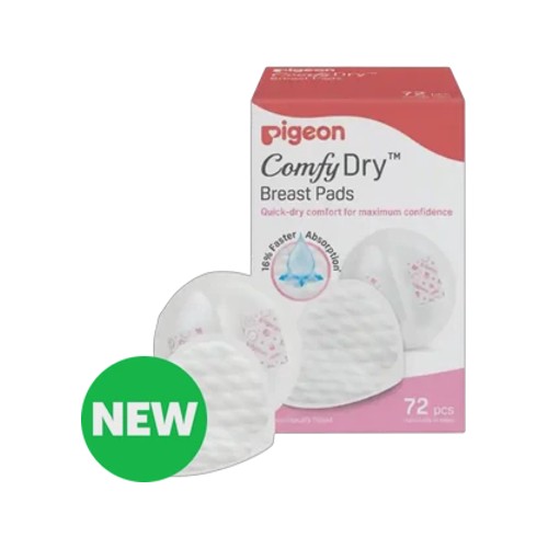 pigeon comfydry breast pads 72-pack