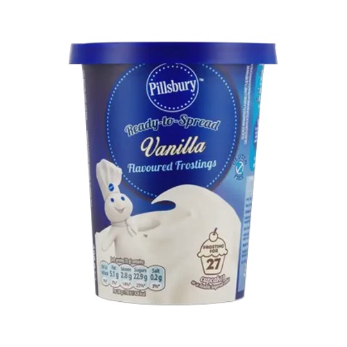 pillsbury vanilla flavoured ready-to-spread frosting 400g