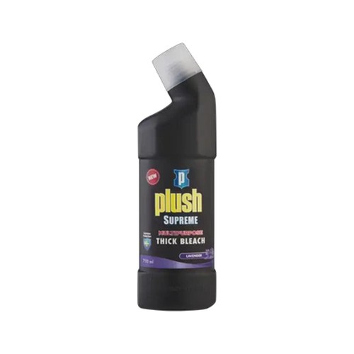 plush supreme lavender fragrance multipurpose thick bleach 750ml
