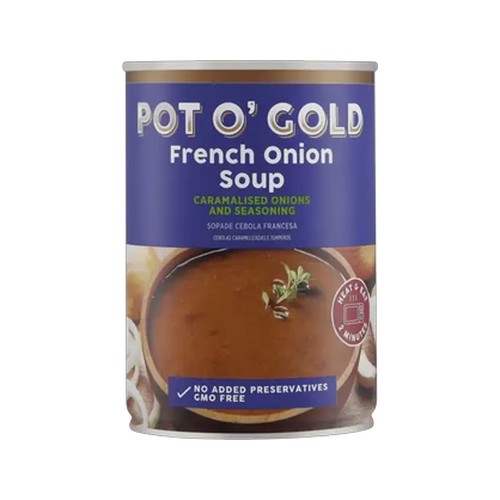 pot o gold french onion soup 410g