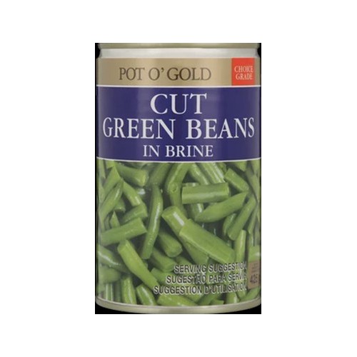 Pot O' Gold Green Beans Cut In Brine 425g