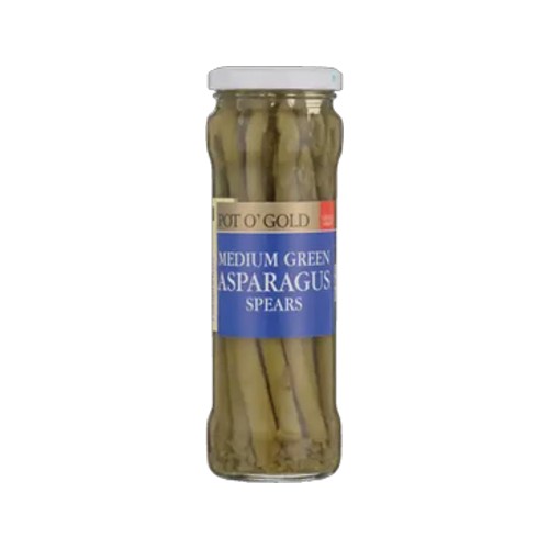 pot o gold medium green asparagus spears 330g